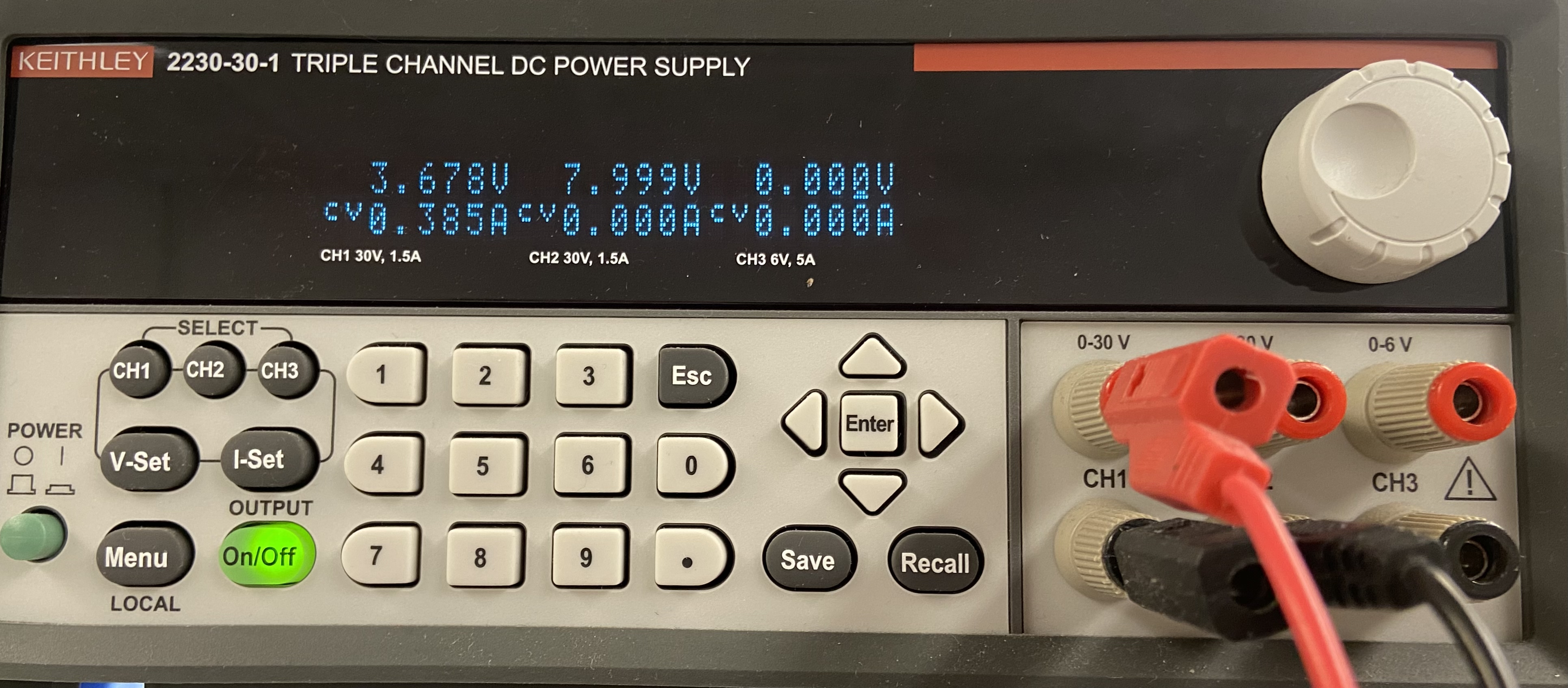 power supply current output